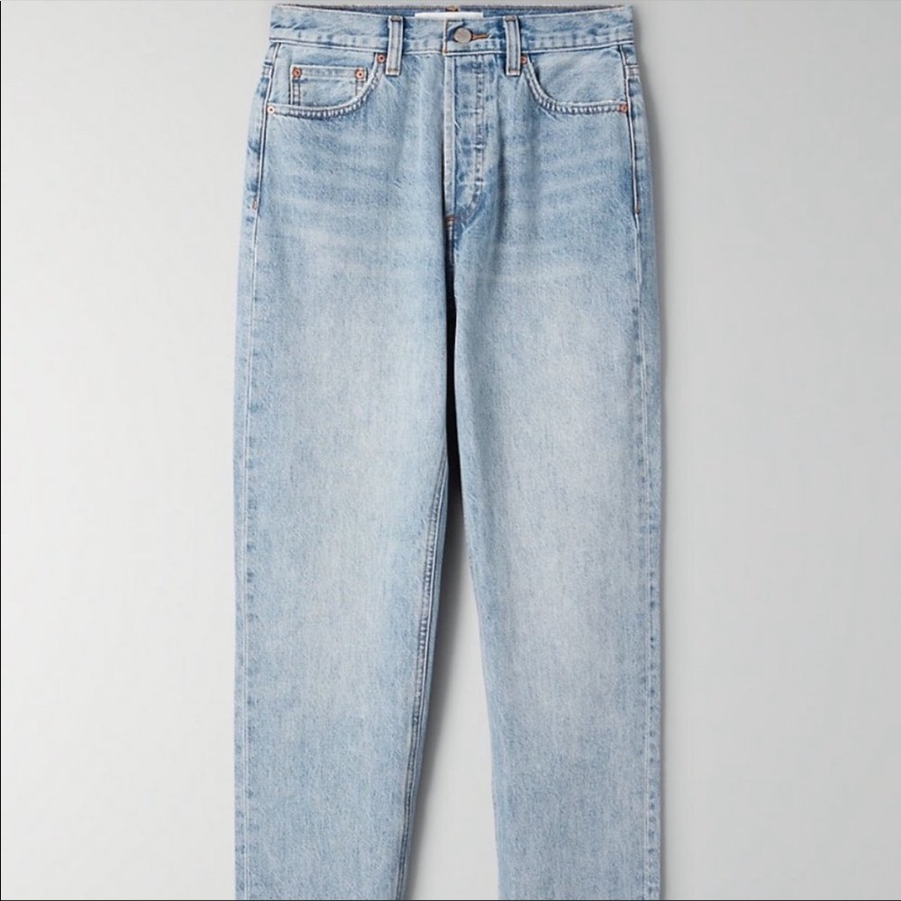 Denim Forum The Nina Stovepipe in Tequila Lightly Distressed Long Jeans 23 - Picture 10 of 16